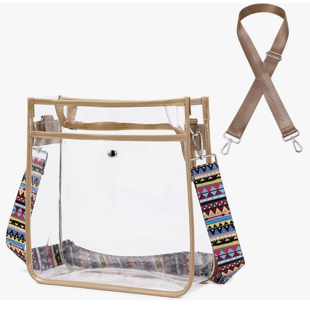 🆕 Stadium Approved Clear CrossBody Bag